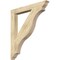 Ekena Millwork Funston Traditional Rough Sawn Bracket, Douglas Fir, 4"W x 36"D x 40"H BKT04X36X40FST01RDF - alternate 1